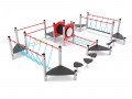 CGS metalinis žaidimų aikštelės gimnastinis kliūčių ruožas CLM-VP-015